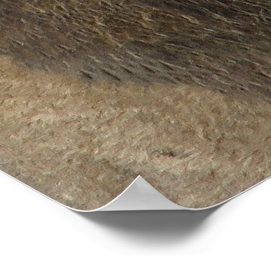 獅子術 ポスター (角)