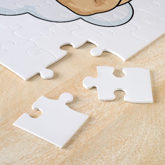 獅子雲 ジグソーパズル (側面)