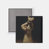 獅子頭の悪魔の小像, Mesopotamia, c.5 マグネット (正面/裏面)