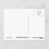 獅子頭はがき ポストカード (裏面)