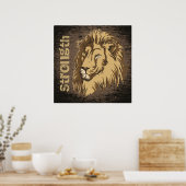 獅子頭カスタムポスター ポスター (キッチン)