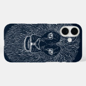 獅子頭グラフィックス Case-Mate iPhoneケース (裏面 (横))