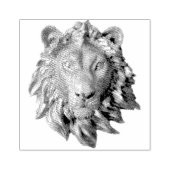 獅子頭スタンプ ラバースタンプ (インプリント)