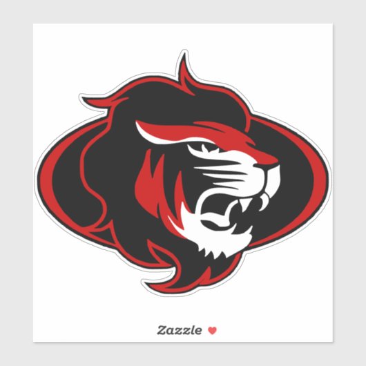 獅子頭 シール (シート)