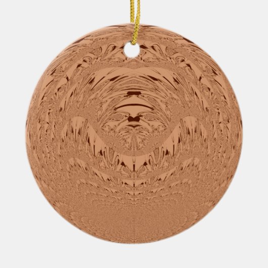 獅子頭 セラミックオーナメント (正面)