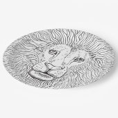 獅子頭 ペーパープレート (アングル)