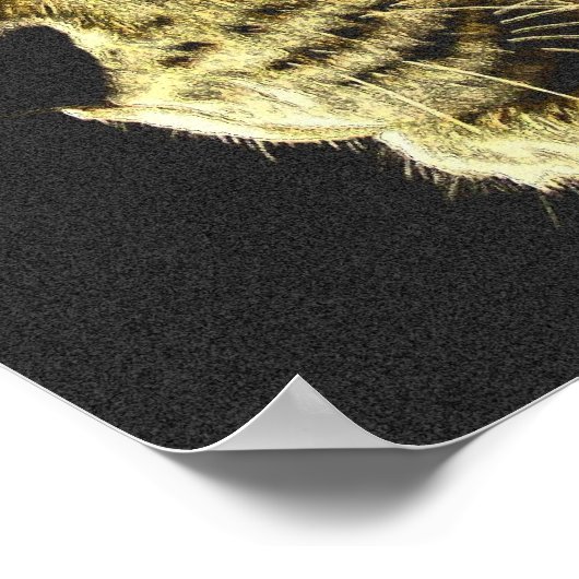 獅子頭 ポスター (角)