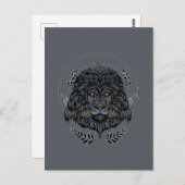 獅子頭 ポストカード (正面/裏面)