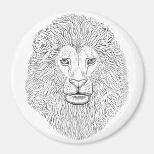 獅子頭 マグネット