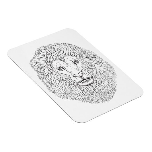 獅子頭 マグネット (右側)