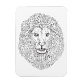獅子頭 マグネット (縦)