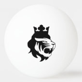 獅子頭 卓球ボール (裏面)