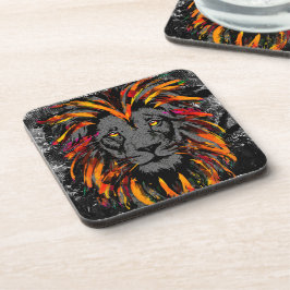獅子頭 | Orange Lion Coasters コースター
