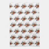 獅子魚レインボーキッチンタオル キッチンタオル (縦)