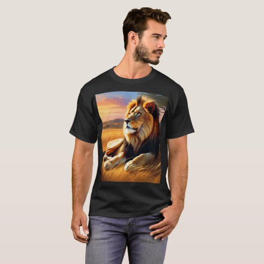 獅子 Tシャツ (正面フル)