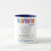 獣おもしろい最高の医マグ マグカップ (中央)