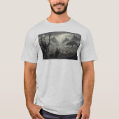 獣が侵入する Tシャツ (正面)