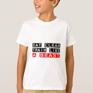 獣のようなきれいな列車を食べて下さい Tシャツ