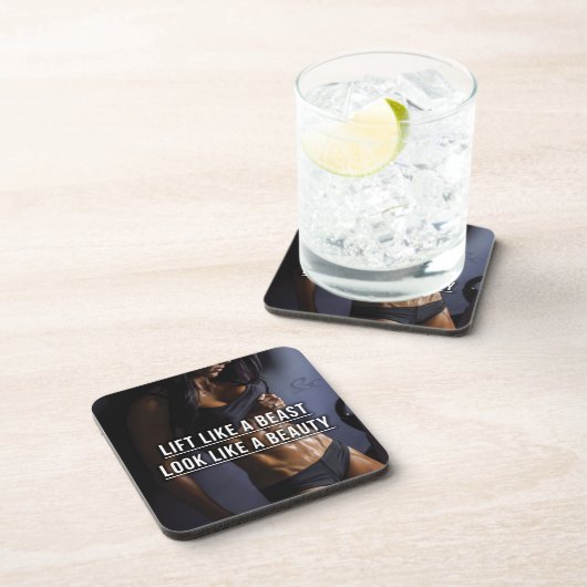 獣のように持ち上げ、美しいのように見える – トレーニング コースター (右側)