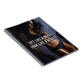 獣のように持ち上げ、美しいのように見える – トレーニング ノートブック (右側)