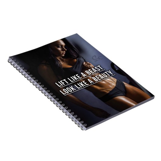 獣のように持ち上げ、美しいのように見える – トレーニング ノートブック (右側)