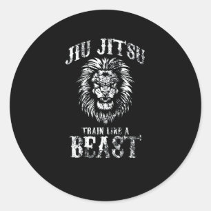 獣のように柔術の実列車BJJ 動揺して ラウンドシール
