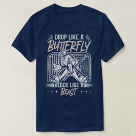 獣のゴアリーのような蝶のブロックのように落ちる Tシャツ