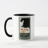 獣のマグを戦って下さい マグカップ (左)