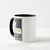 獣のマグを戦って下さい マグカップ (正面左)