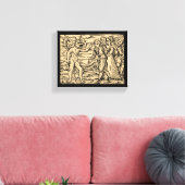 獣のマーク8x10 キャンバスプリント (インサイチュ (リビング))