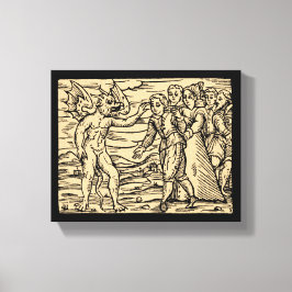 獣のマーク8x10 キャンバスプリント