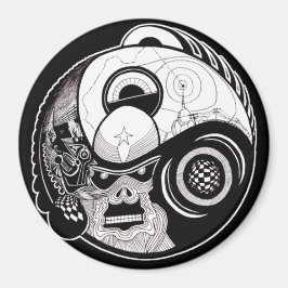 「獣の中」マンダラマグネット マグネット