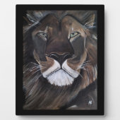 『獣の王』アルフレッド・フォックスによる絵画 フォトプラーク (正面)