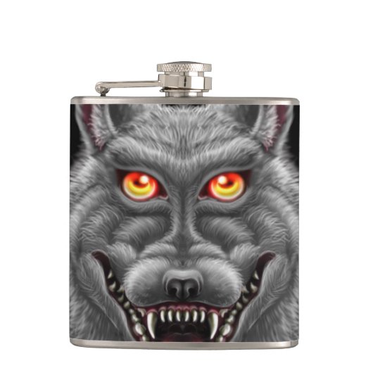 獣の目 フラスク (正面)