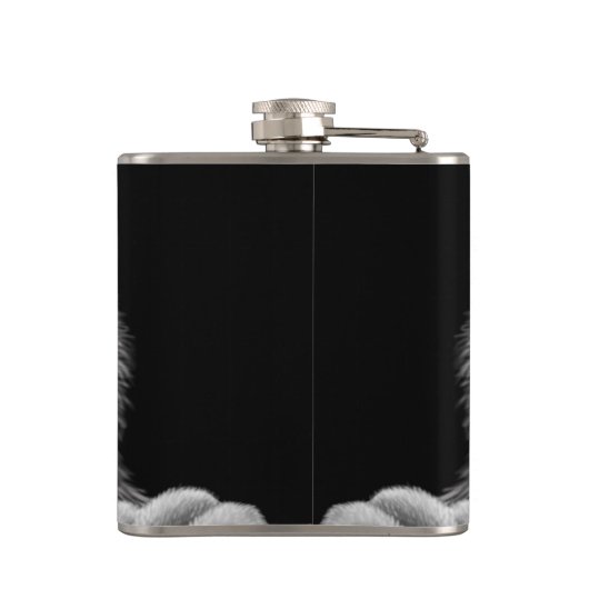 獣の目 フラスク (裏面)