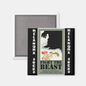 獣の磁石と戦う マグネット (正面/裏面)