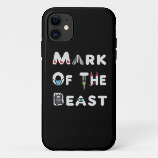獣の跡 Case-Mate iPhoneケース (裏面)