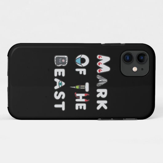 獣の跡 Case-Mate iPhoneケース (裏面(横))