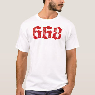 獣の668隣人 Tシャツ