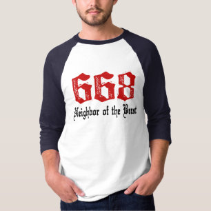 獣の668隣人 Tシャツ