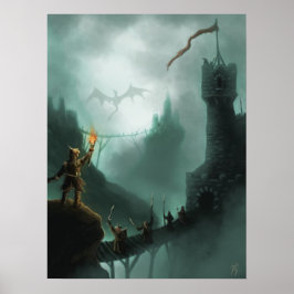 獣はファンタジーのポスターを返す ポスター