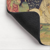 獣は硫黄の湖に投げられます マウスパッド (コーナー)