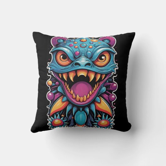 獣はsなしで警告饗宴を催す – Ken Gage クッション (裏面)