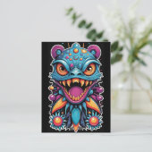 獣はsなしで警告饗宴を催す – Ken Gage ポストカード (スタンド正面)