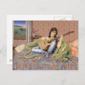 獣をなだめる ポストカード (正面/裏面)