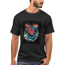 「獣を解き放最高のせ:デザインTシャツとドラゴ