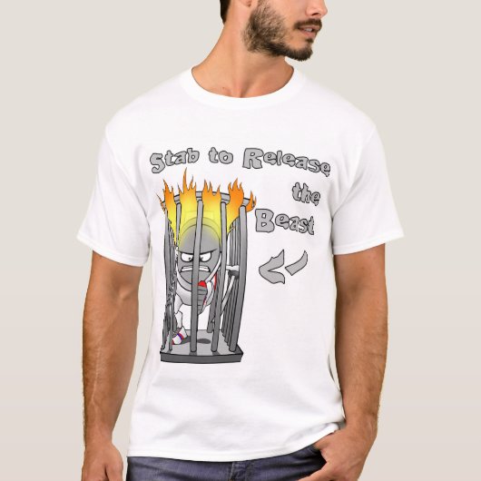 獣を解放して下さい Tシャツ (正面)