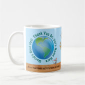 獣パーソナライズされた医の雌獣医大 コーヒーマグカップ (左)