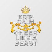 獣保のような穏やかな応援 ウィンドウサイン (シート)