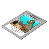 獣医おもしろいのユーモア手帳 ノートブック (左側)